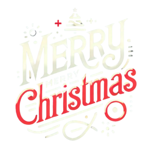 DALL·E 2024-09-29 19.33.29 - A Christmas-themed design with the words 'Merry Christmas' written in a bold, legible, and festive font. The design features a modern vector style, wh_102949_pixian_ai