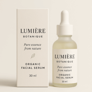 AI packaging design assistant visual mockup example